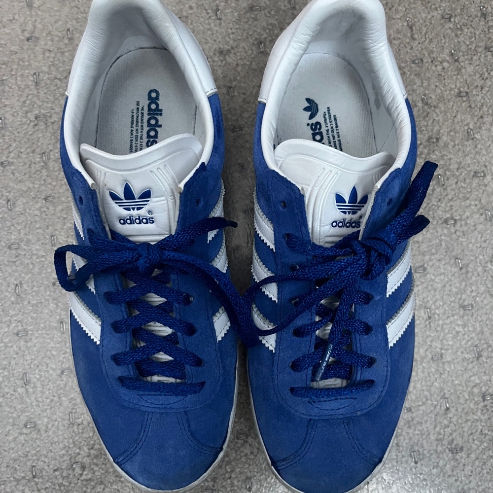 SOLD DEPOP 🧸 adidas gazelle royal blue USED - Picture 7 of 7